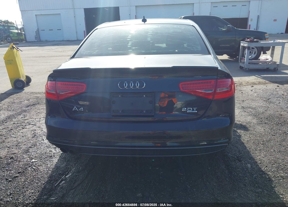 2014 AUDI A4 VIN: WAUHFAFL8EN020335
