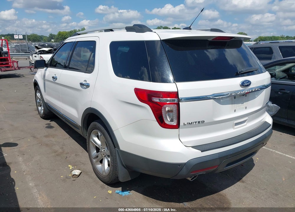 2013 FORD EXPLORER LIMITED VIN: 1FM5K7F88DGB62599