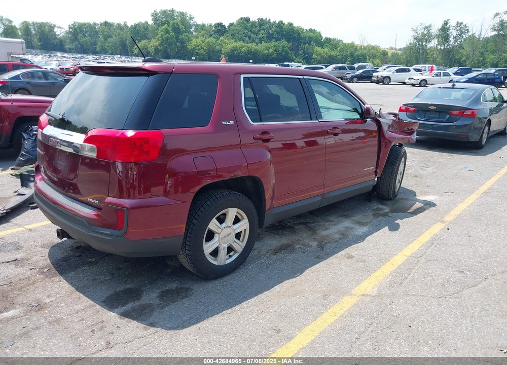 2016 GMC TERRAIN VIN: 2GKFLSEKXG6346201