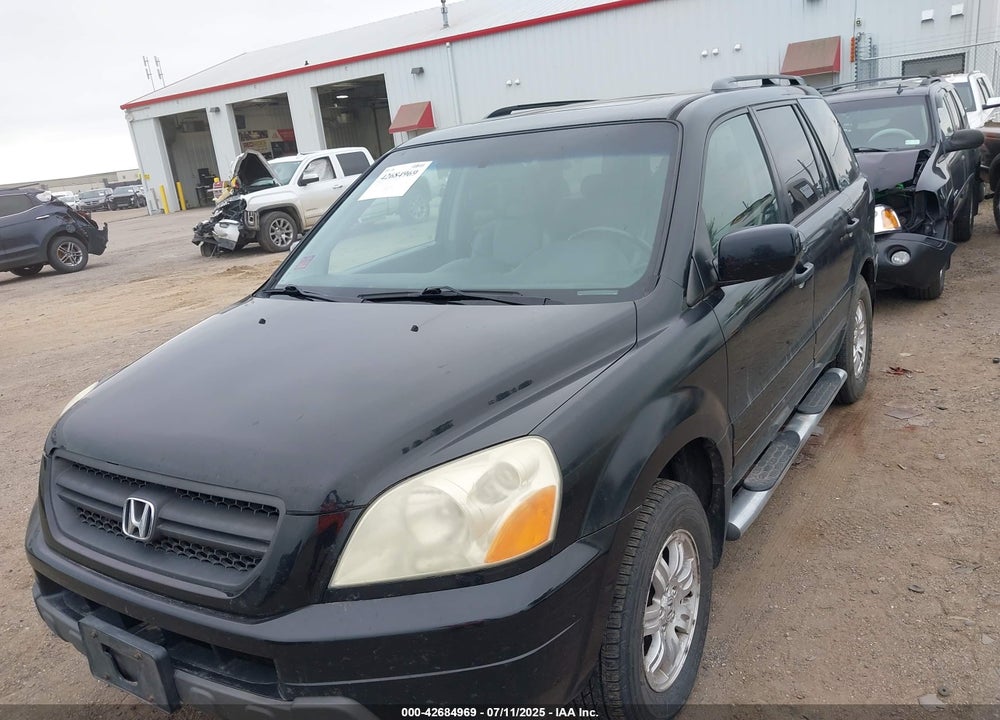 2005 HONDA PILOT EX-L VIN: 5FNYF18555B010930
