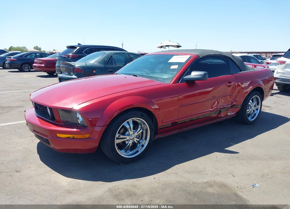 2005 FORD MUSTANG VIN: 1ZVFT84N455197638