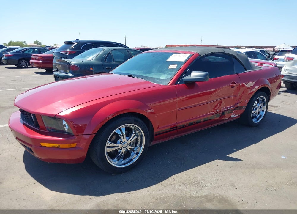 2005 FORD MUSTANG VIN: 1ZVFT84N455197638