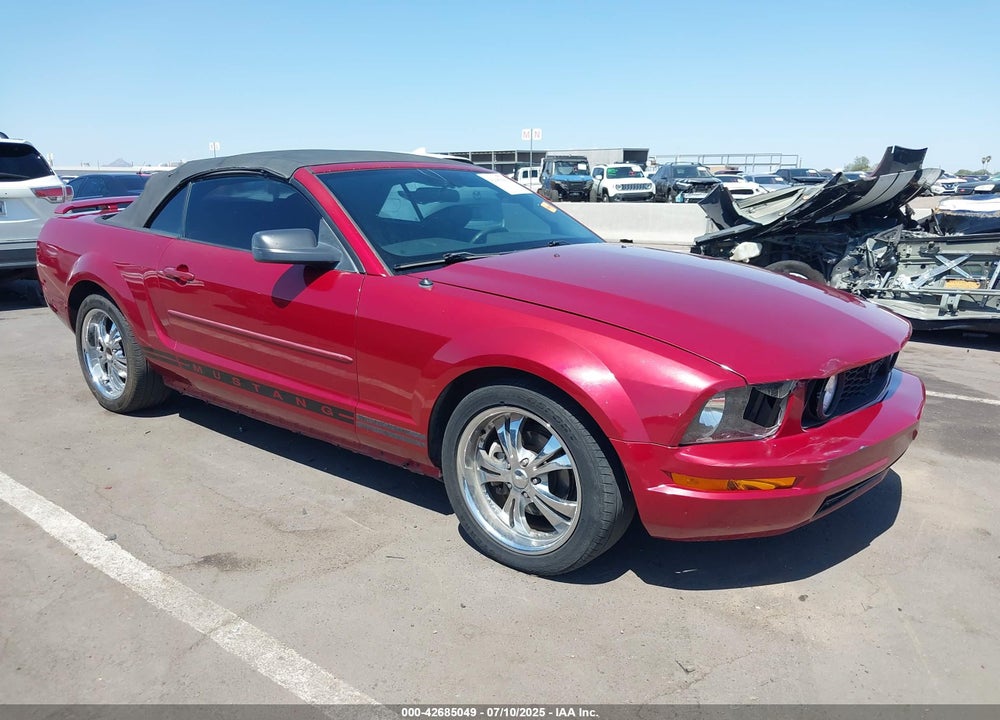 2005 FORD MUSTANG VIN: 1ZVFT84N455197638