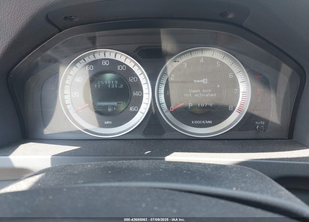 2012 VOLVO S60 VIN: YV1622FS5C2027478