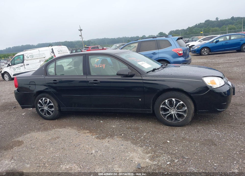 2007 CHEVROLET MALIBU VIN: 1G1ZT58F67F118123