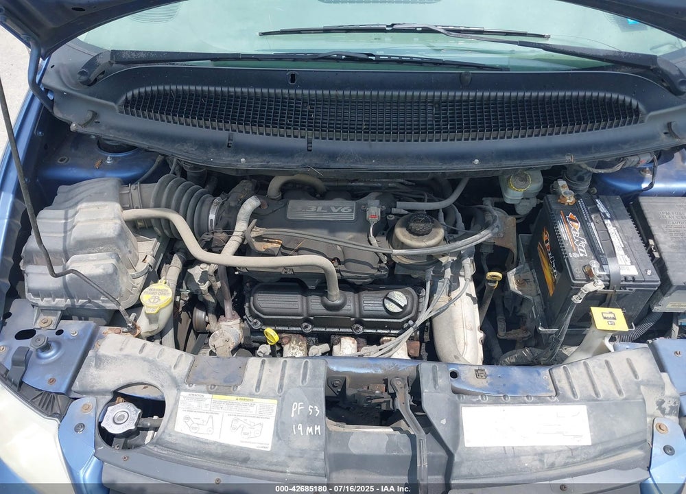 2007 DODGE GRAND CARAVAN VIN: 1D4GP24R77B150896