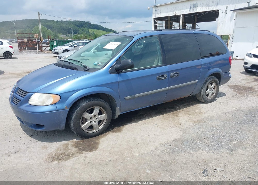 2007 DODGE GRAND CARAVAN VIN: 1D4GP24R77B150896