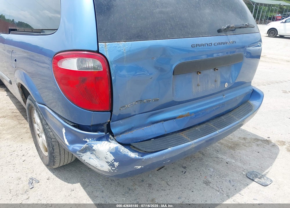2007 DODGE GRAND CARAVAN VIN: 1D4GP24R77B150896