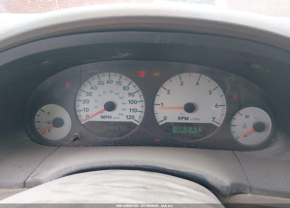 2007 DODGE GRAND CARAVAN VIN: 1D4GP24R77B150896
