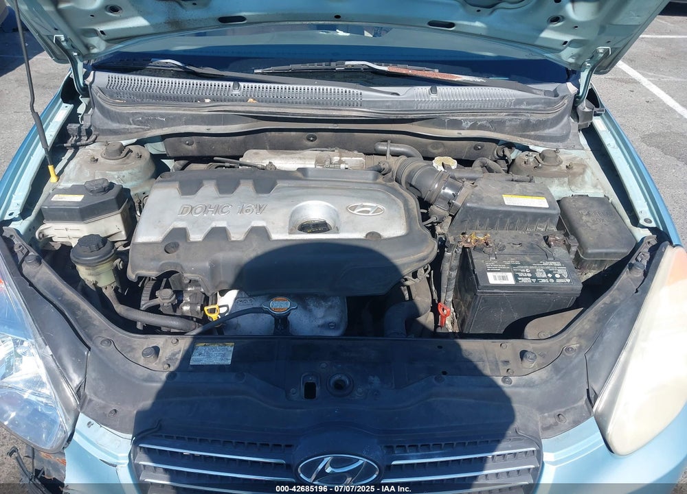 2006 HYUNDAI ACCENT VIN: KMHCN46C06U009690