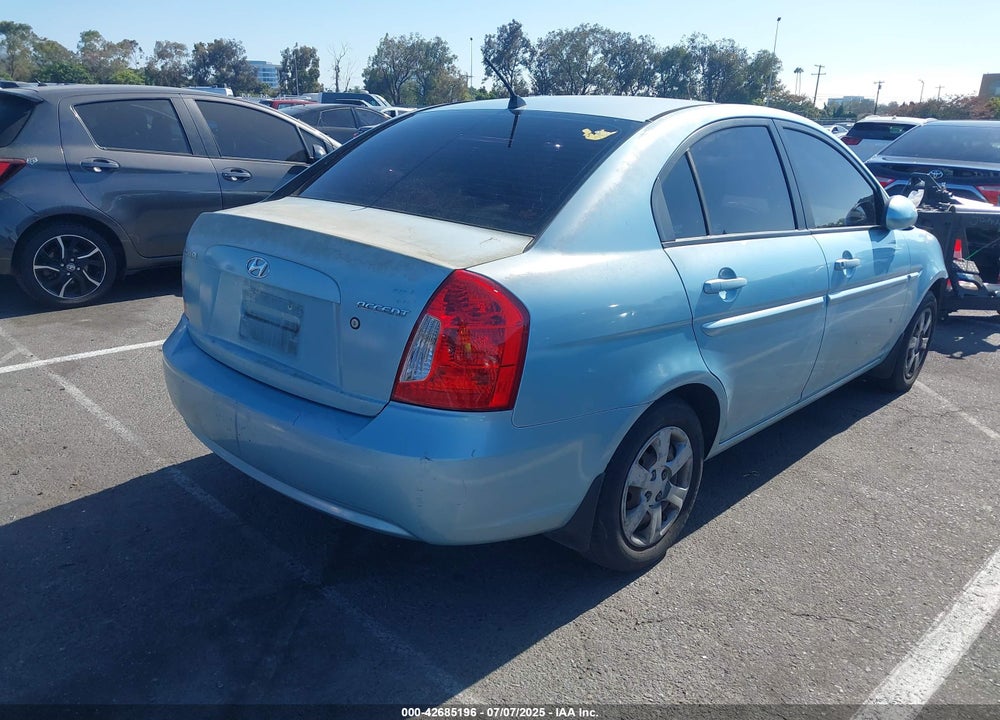 2006 HYUNDAI ACCENT VIN: KMHCN46C06U009690