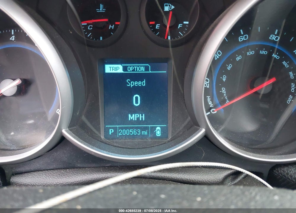 2013 CHEVROLET CRUZE VIN: 1G1PC5SB7D7259009