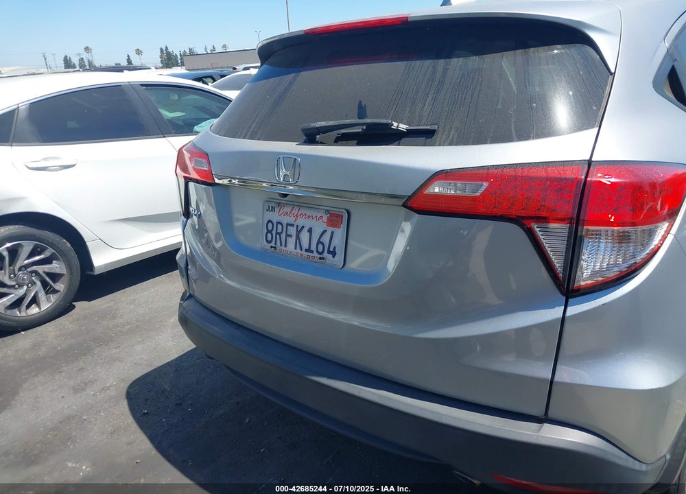 2019 HONDA HR-V EX VIN: 3CZRU5H58KM728393