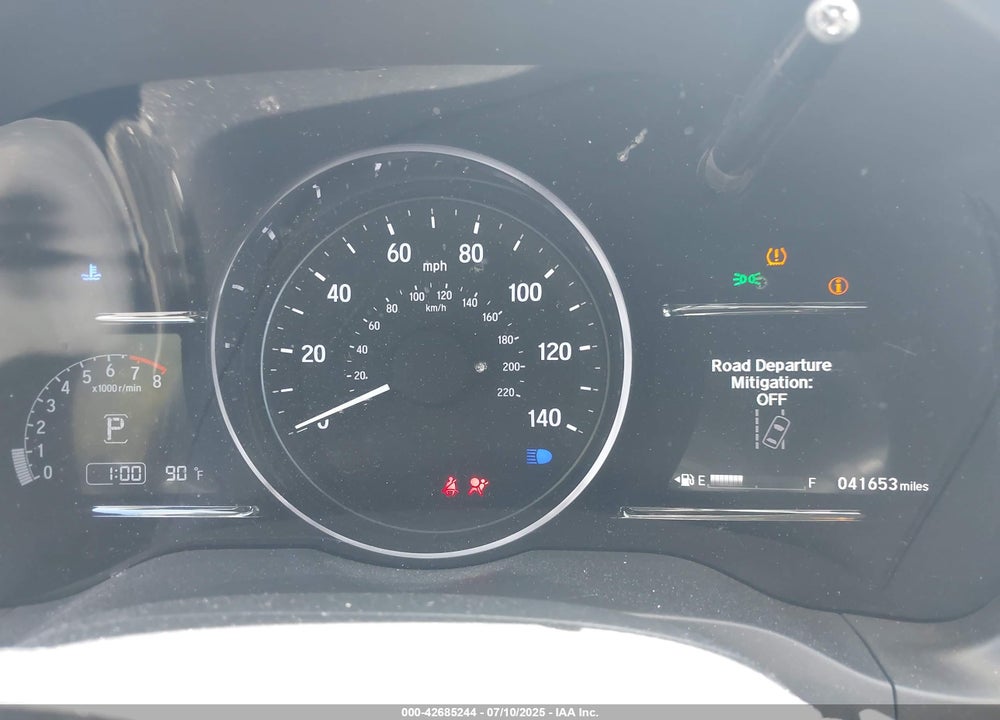 2019 HONDA HR-V EX VIN: 3CZRU5H58KM728393