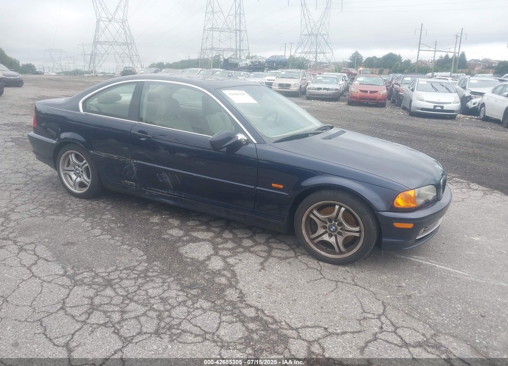 2001 BMW 330CI VIN: WBABN53471JU24807