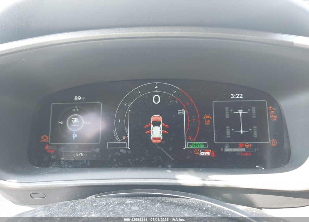 2025 TOYOTA GR COROLLA VIN: JTNABAAE6SA019823