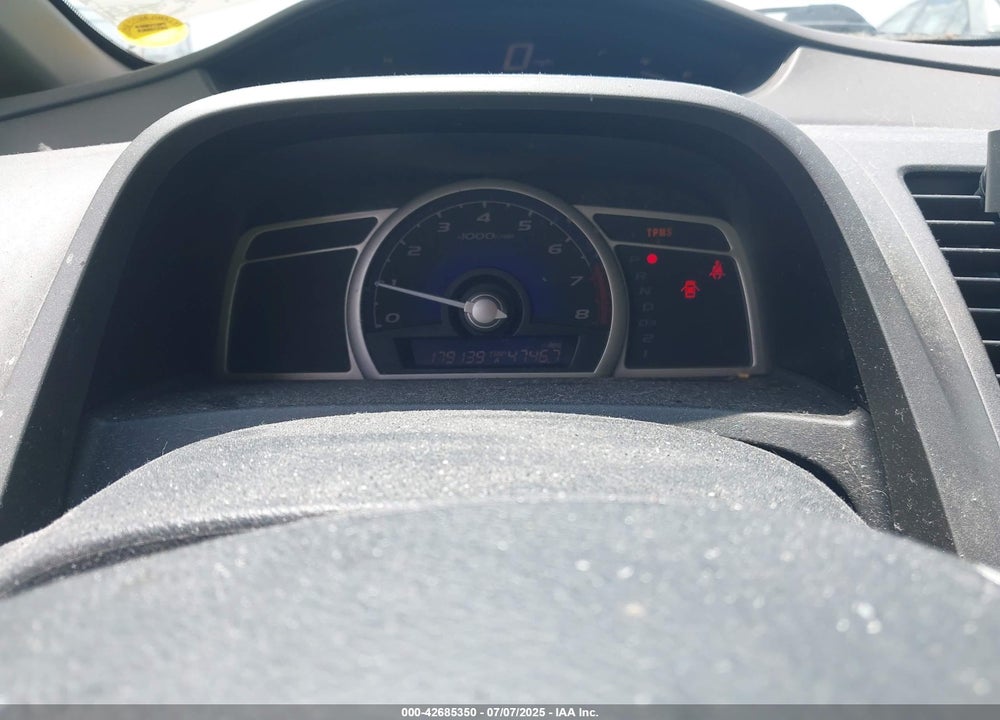 2009 HONDA CIVIC VIN: 1HGFA16519L006628