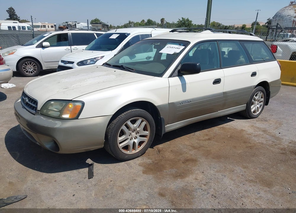 2004 SUBARU OUTBACK VIN: 4S3BH675447646841