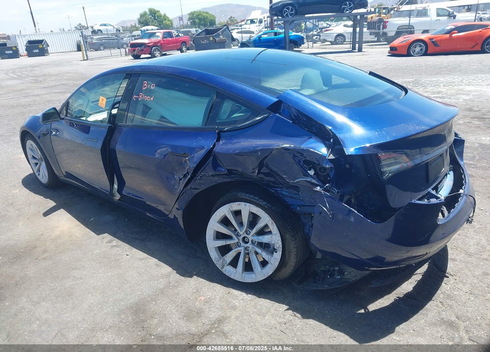 2023 TESLA MODEL 3 REAR-WHEEL DRIVE VIN: 5YJ3E1EA8PF615445