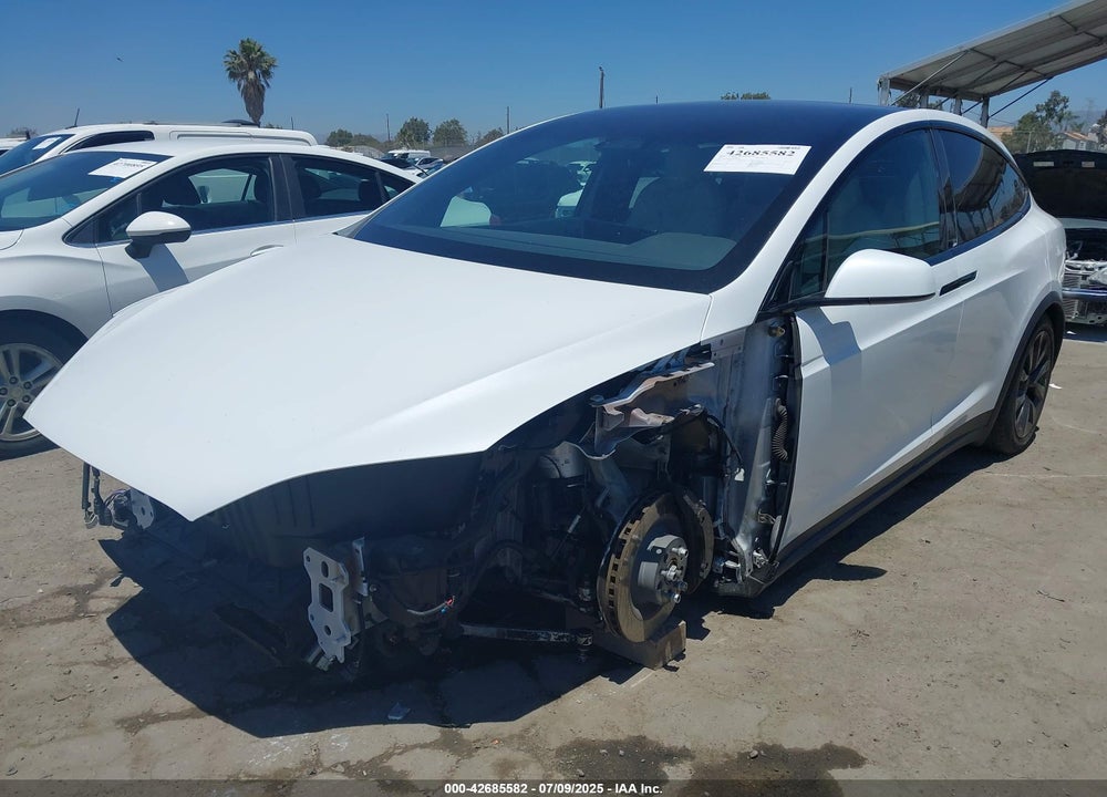 2022 TESLA MODEL X VIN: 7SAXCDE58NF361568
