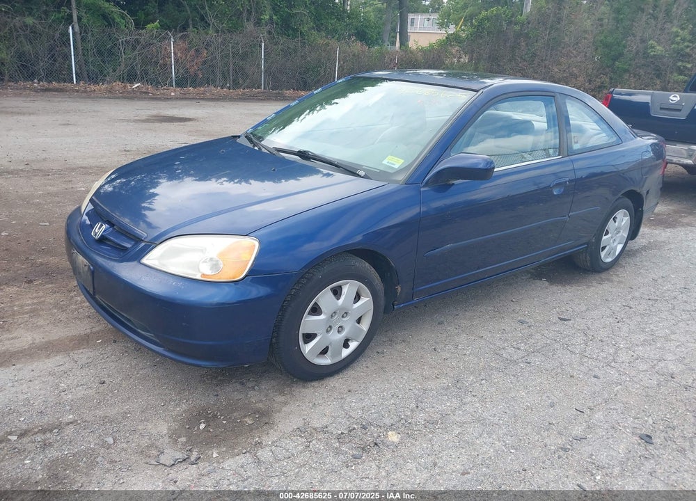 2002 HONDA CIVIC EX VIN: 1HGEM21932L053796