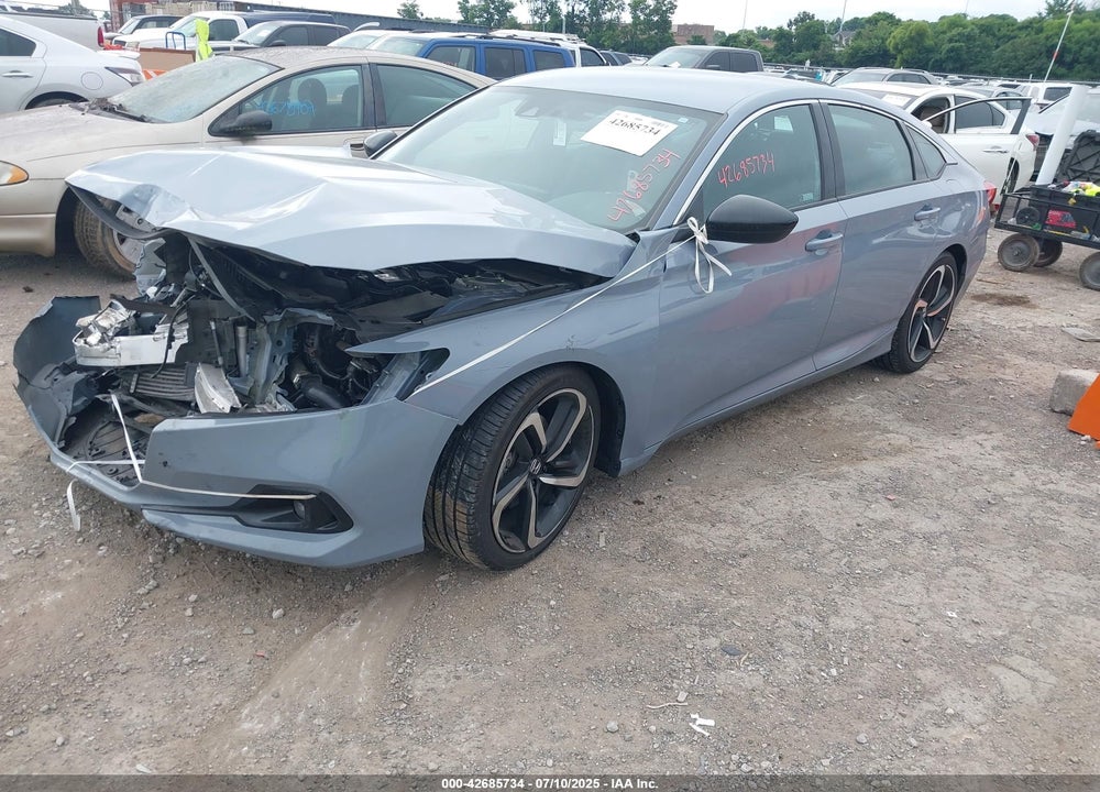 2022 HONDA ACCORD VIN: 1HGCV1F31NA080630