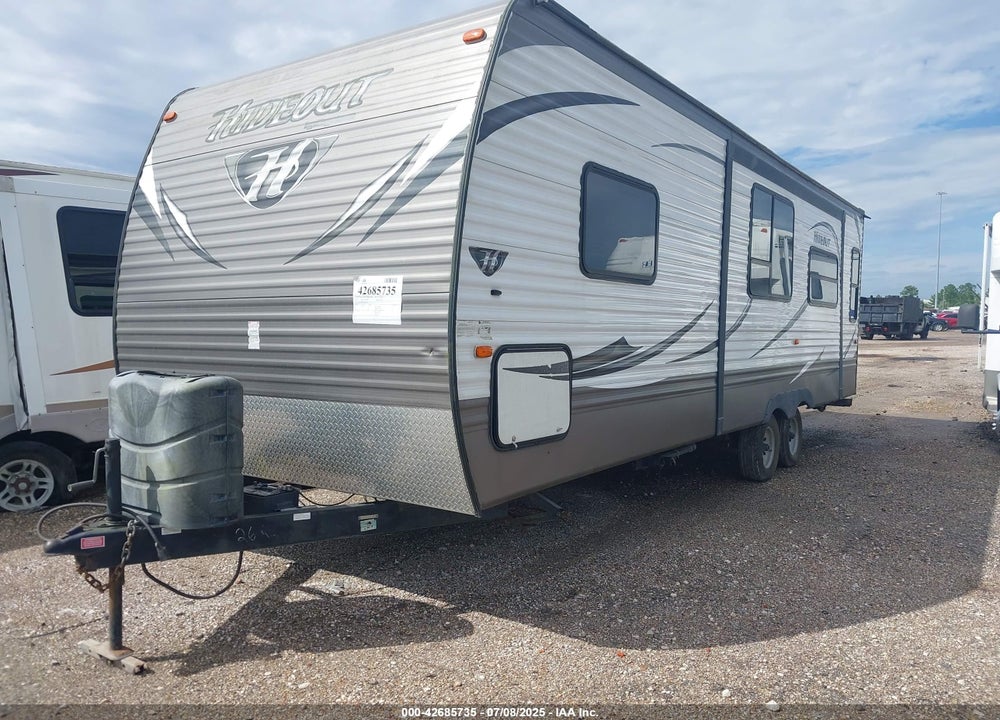 2014 KEYSTONE HIDEOUT VIN: 4YDT26R28E7204071