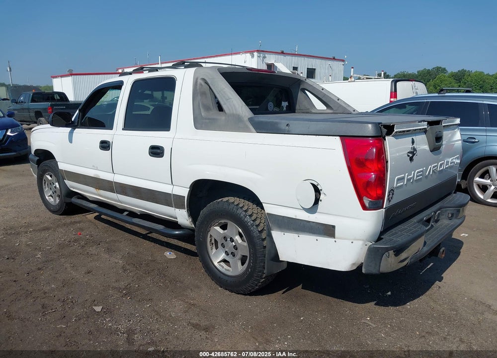 2005 CHEVROLET AVALANCHE 1500 Z66 VIN: 3GNEC12Z15G184115