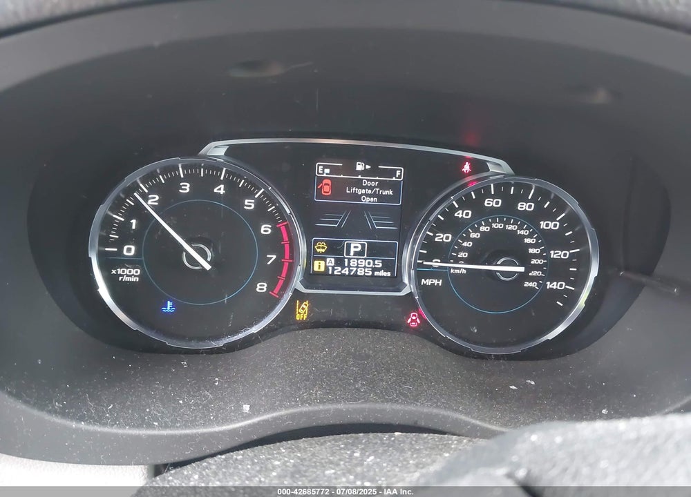 2017 SUBARU FORESTER VIN: JF2SJAGC8HH425427