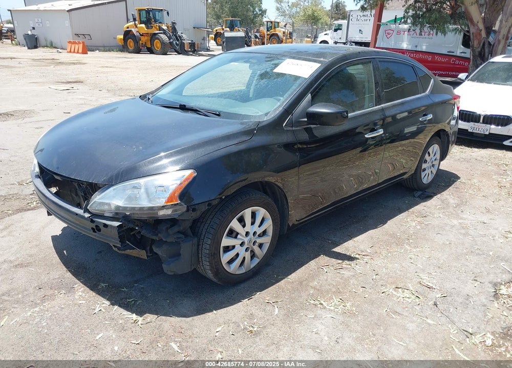 2014 NISSAN SENTRA SV VIN: 1N4AB7AP5EN851309