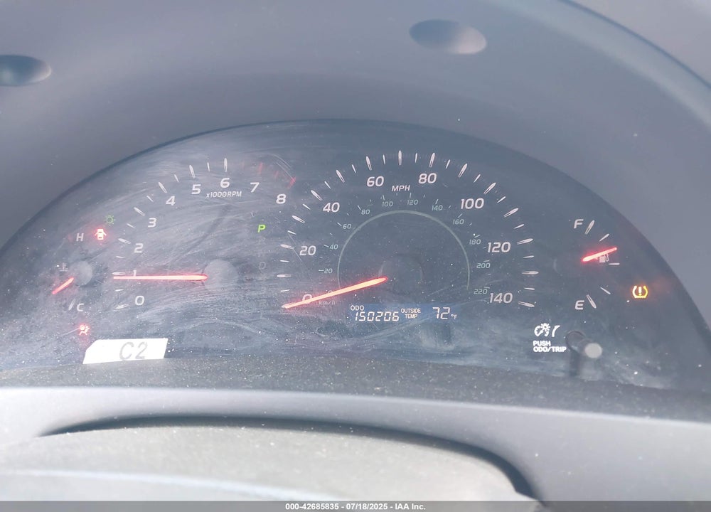 2008 TOYOTA CAMRY VIN: 4T1BE46K28U257140