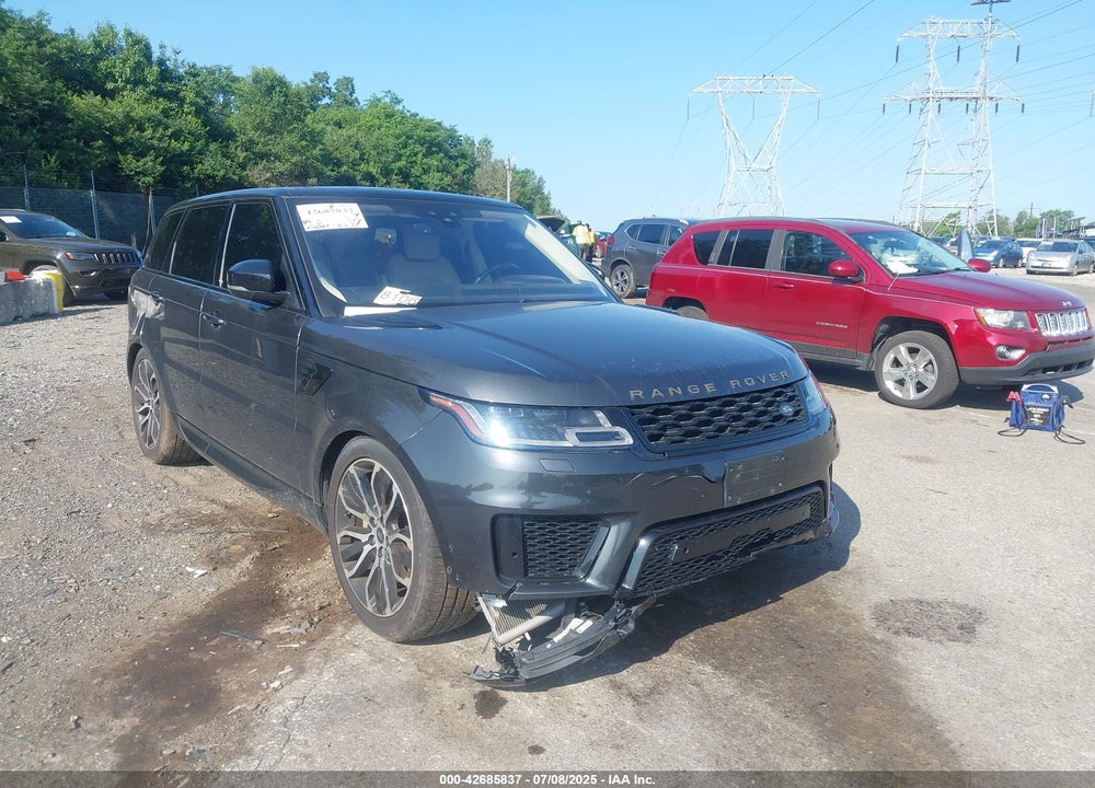 2019 LAND ROVER RANGE ROVER SPORT HSE VIN: SALWR2RV4KA823367