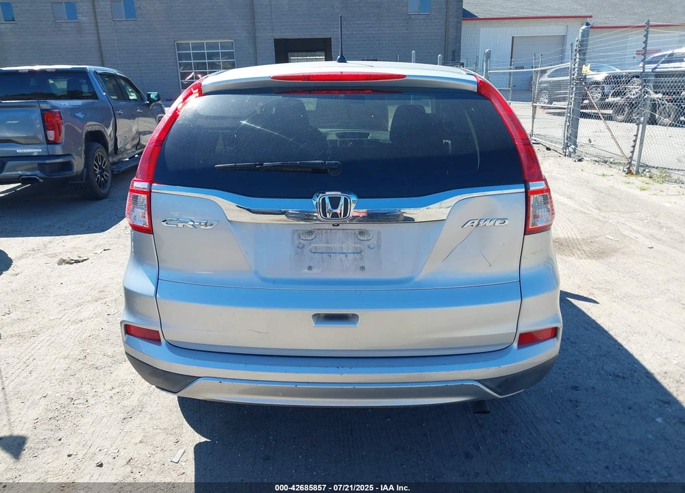 2015 HONDA CR-V EX VIN: 5J6RM4H5XFL098216