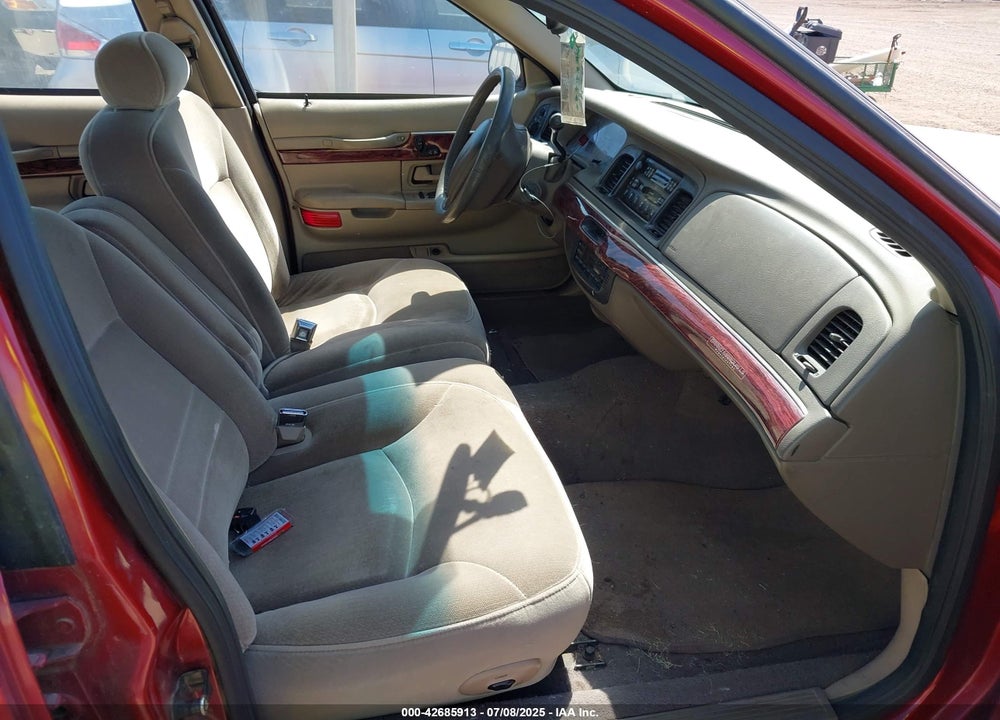 2000 MERCURY GRAND MARQUIS LS VIN: 2MEFM75W3YX735989