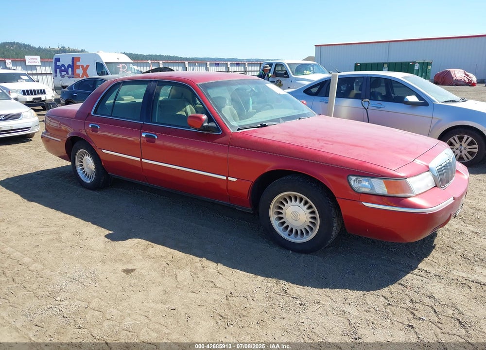 2000 MERCURY GRAND MARQUIS LS VIN: 2MEFM75W3YX735989