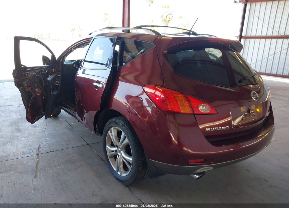 2010 NISSAN MURANO VIN: JN8AZ1MWXAW132944