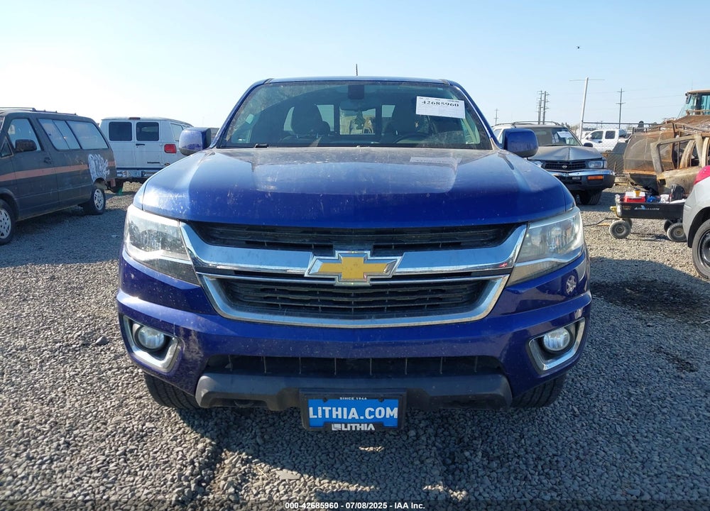 2016 CHEVROLET COLORADO LT VIN: 1GCHTCEA1G1227523