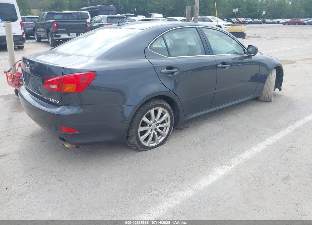 2007 LEXUS IS 250 VIN: JTHCK262872019551