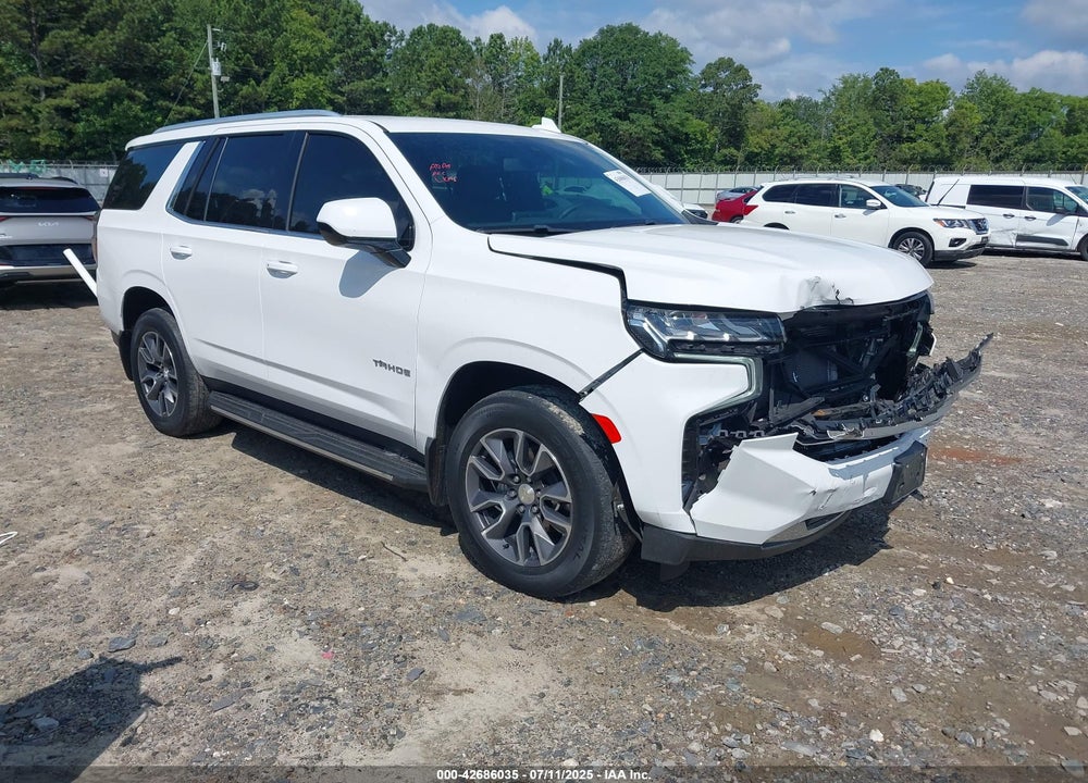 2021 CHEVROLET TAHOE 4WD LT VIN: 1GNSKNKD8MR376759