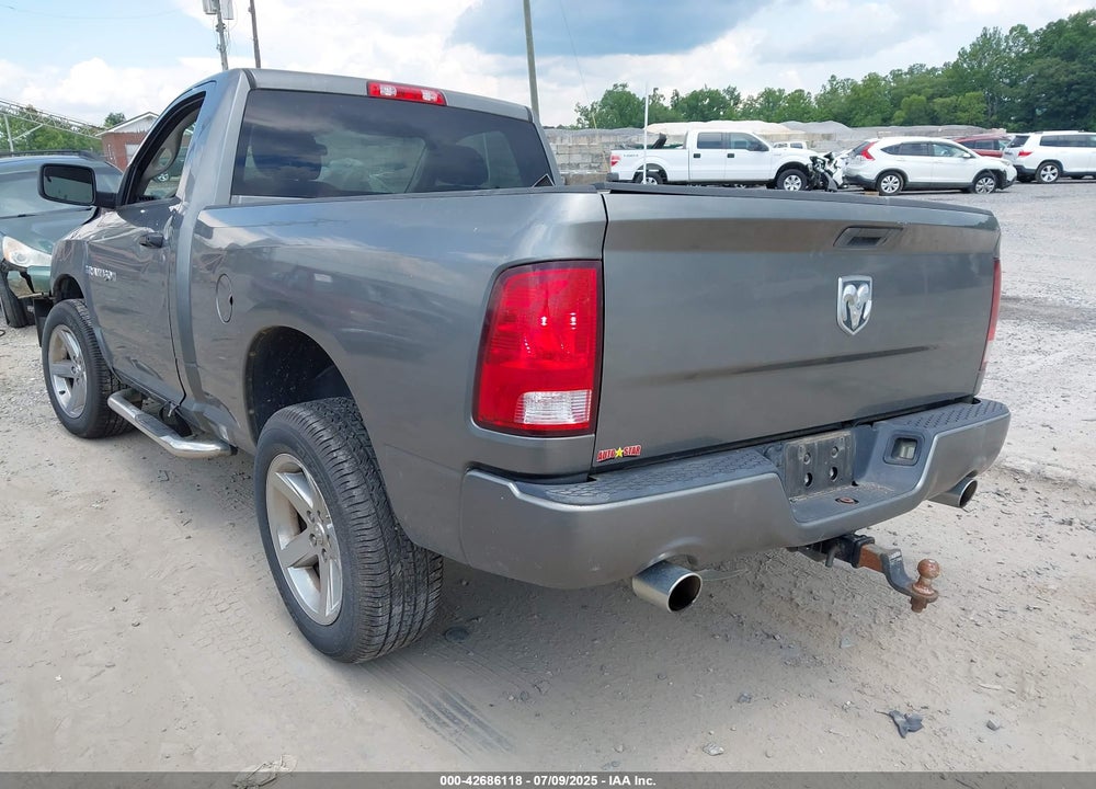 2011 DODGE RAM 1500 VIN: 3D7JB1ET8BG632191
