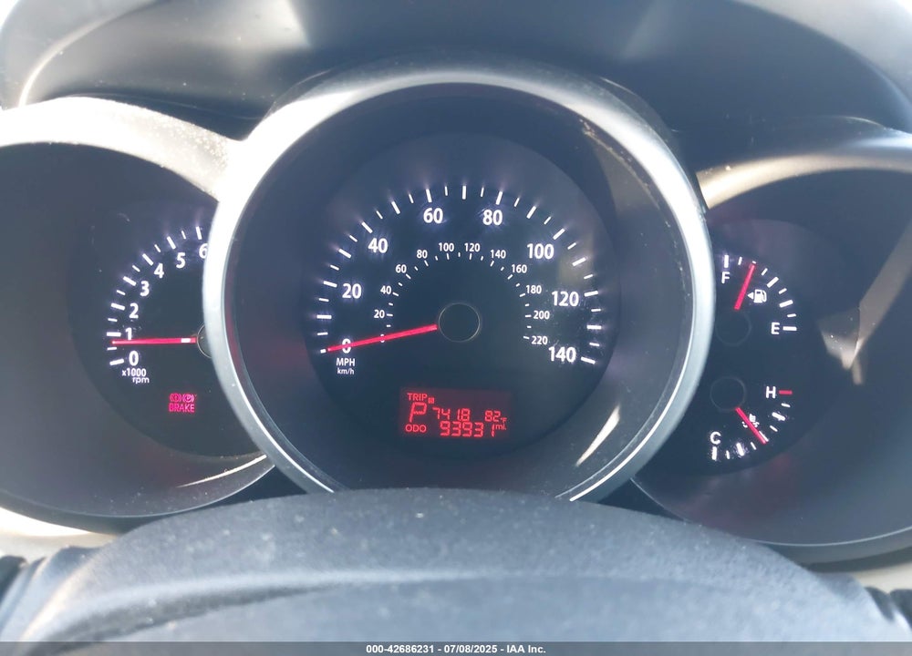 2012 KIA SOUL VIN: KNDJT2A6XC7395763