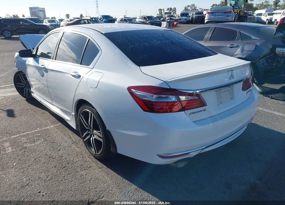 2016 HONDA ACCORD VIN: 1HGCR2F57GA169987