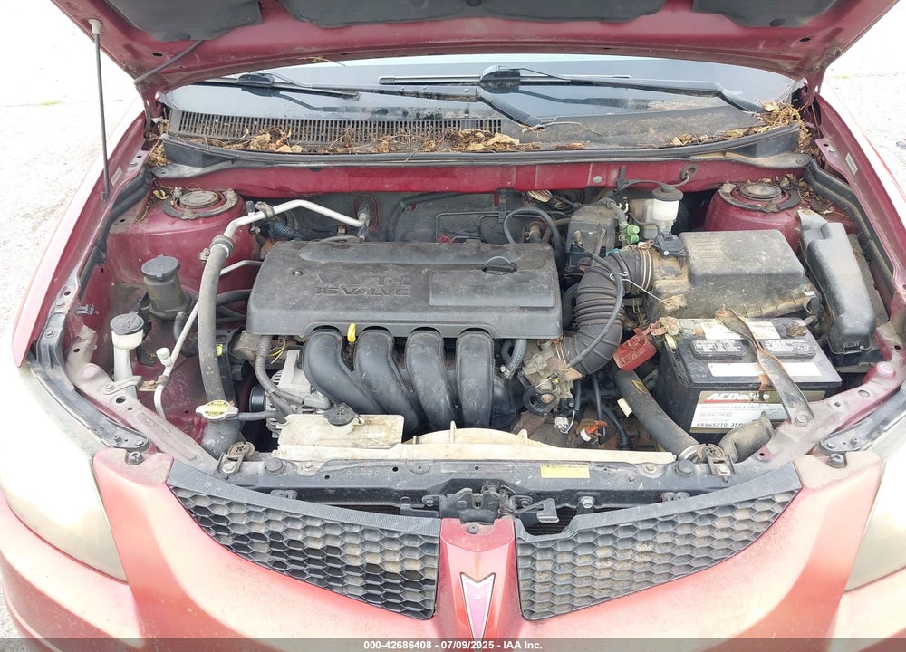 2004 PONTIAC VIBE VIN: 5Y2SL628X4Z416838