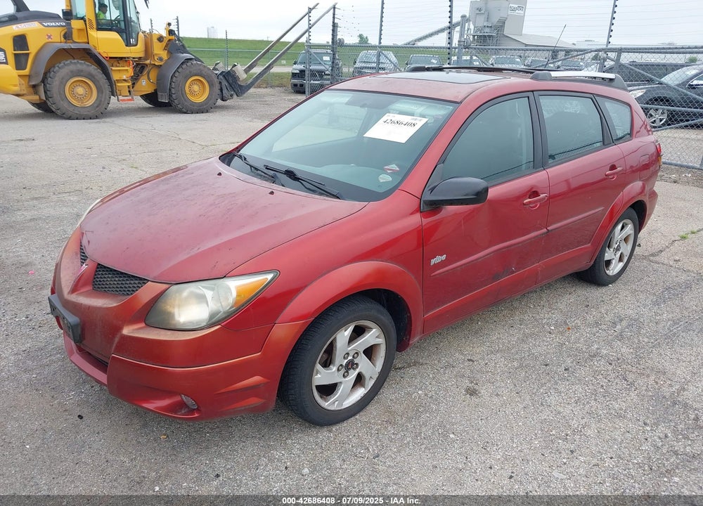 2004 PONTIAC VIBE VIN: 5Y2SL628X4Z416838