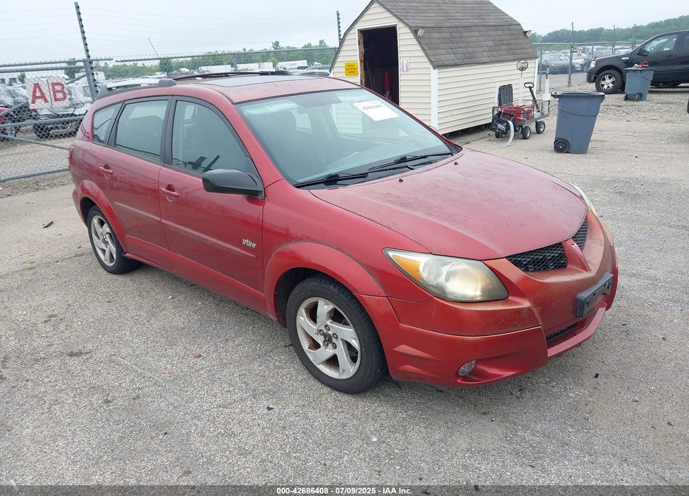 2004 PONTIAC VIBE VIN: 5Y2SL628X4Z416838