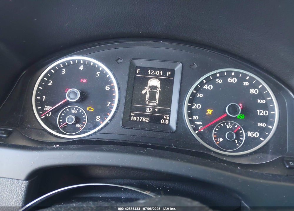 2013 VOLKSWAGEN TIGUAN SE VIN: WVGAV7AX9DW514874