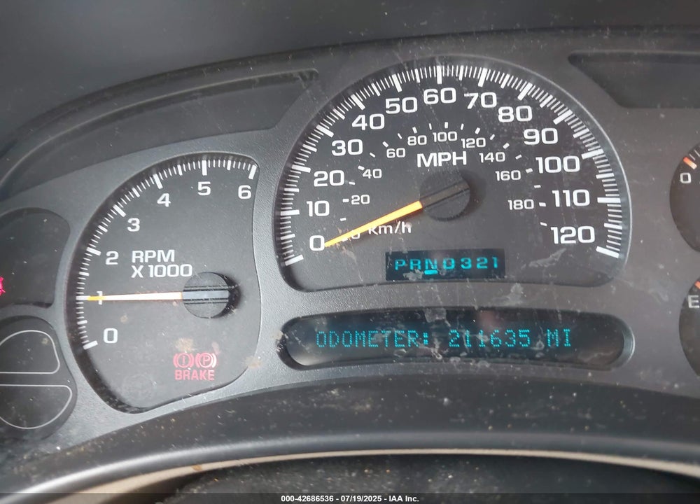 2003 CHEVROLET TAHOE Z71 VIN: 1GNEK13Z33R304074