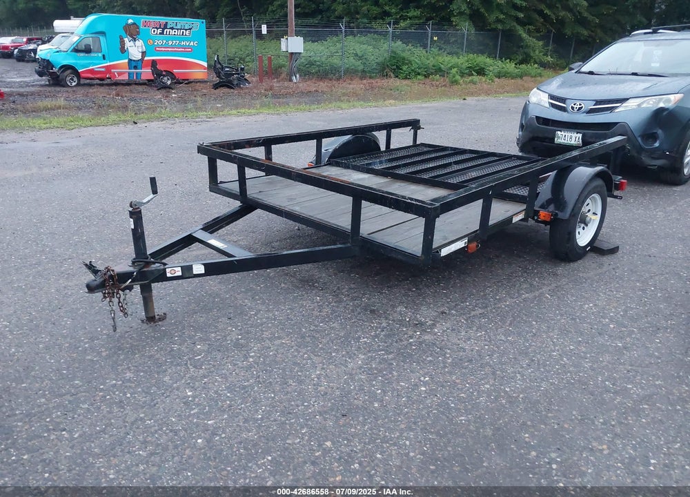 2021 CARRY ON 6X8 FLAT BED UTILITY TRAILER VIN: 4YMBU0812MV002784