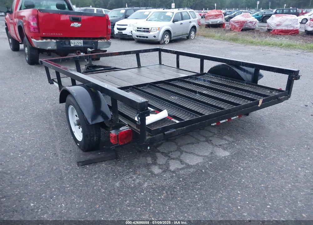2021 CARRY ON 6X8 FLAT BED UTILITY TRAILER VIN: 4YMBU0812MV002784