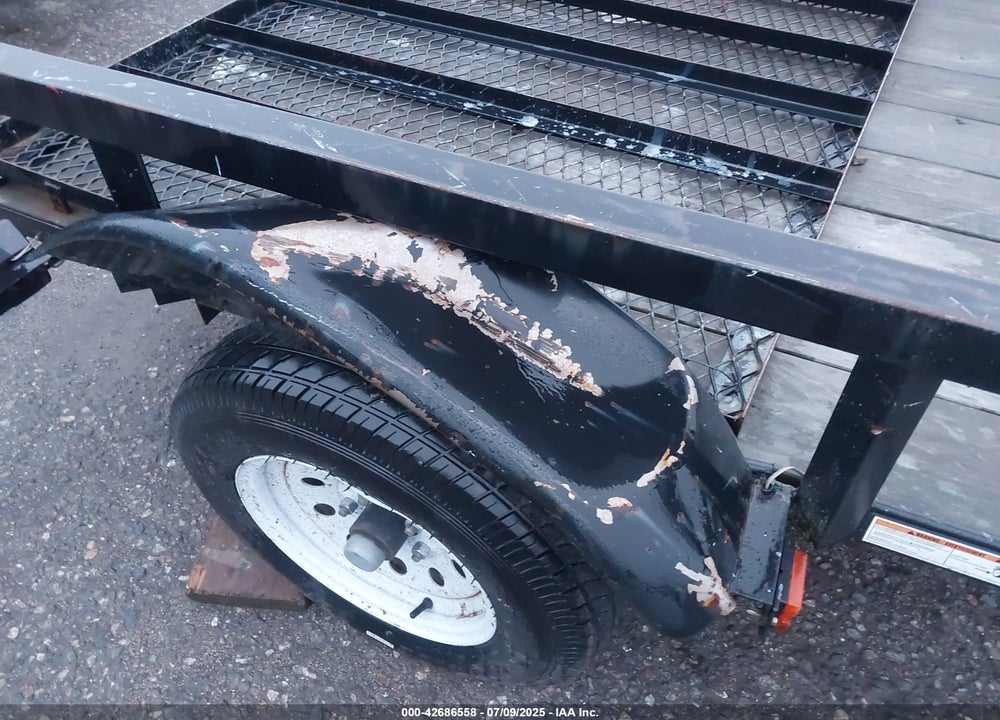 2021 CARRY ON 6X8 FLAT BED UTILITY TRAILER VIN: 4YMBU0812MV002784